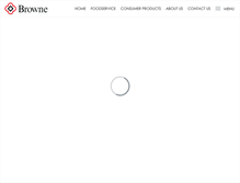 Tablet Screenshot of browneco.com
